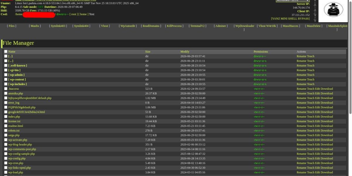 Wordpress Security and malware removal